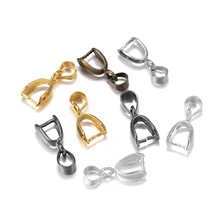 50pcs/lot Melon Seeds Buckle Pendants Clasps Hook Clips Bails Connectors Copper Charm Bail Beads Supplies For Jewelry Making DiY 50pcs/lot Melon Seeds Buckle Pendants Clasps Hook Clips Bails Connectors Copper Charm Bail Beads Supplies For Jewelry Making DiY