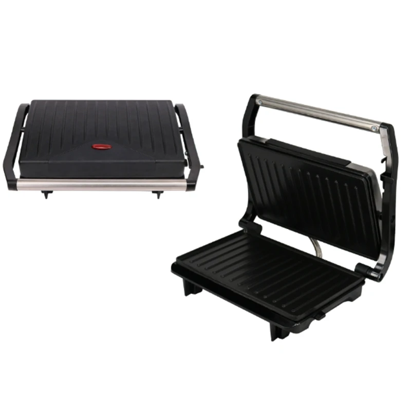 Electric Grill Household Barbecue Machine Smokeless Grilled Meat Sandwich Maker Breakfast Hamburger Machine To Toast Bread Ste