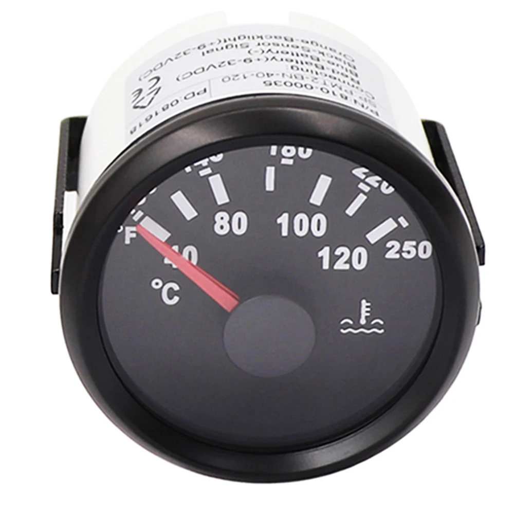Viviance 2 Inch 52mm Water Temp Temperature Gauge For Car Truck Motorcycle 
