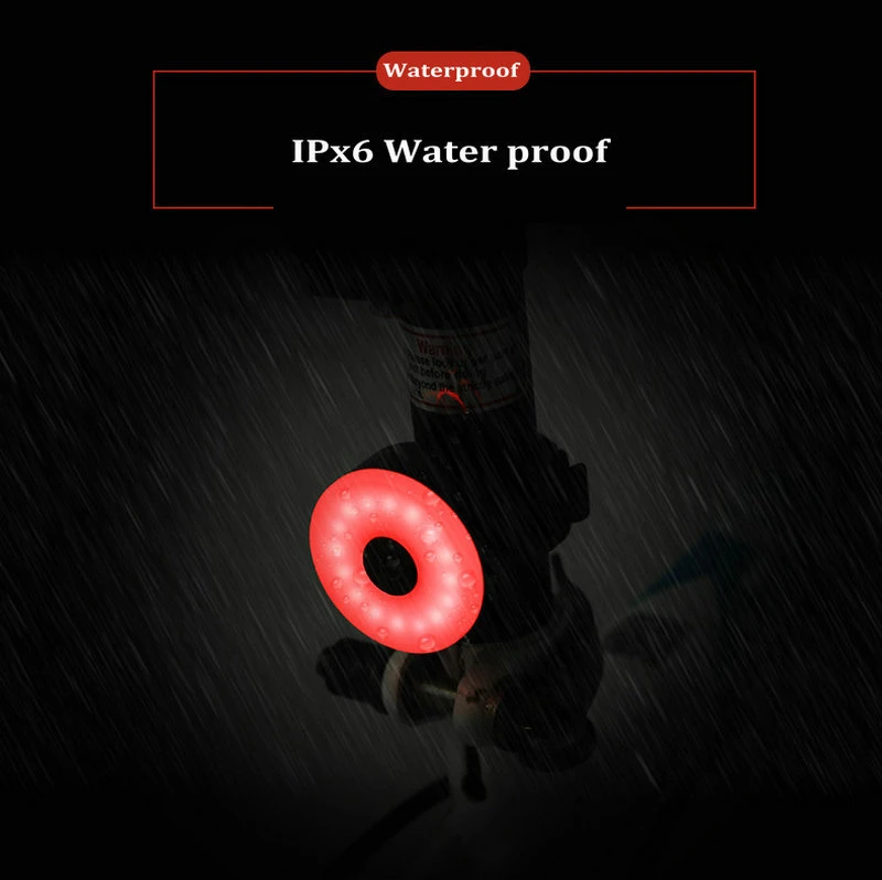 Bicycle Flashlight Waterproof LED Charging Cycling Taillight for Mountain Road Bike Safety Warning Lamp Rear Light 5 Mode (9)