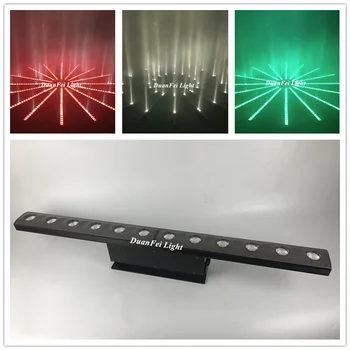 

30lot dj disco led bar rgb color changed 12x5w WW color beam led pixel bar wall washer light