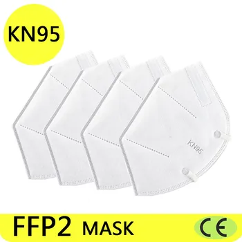

40 pieces KN95 Mask Safety Dust Respirator Mask Face Masks Mouth Dustproof Protective Mask Kn95Mask Reuseable