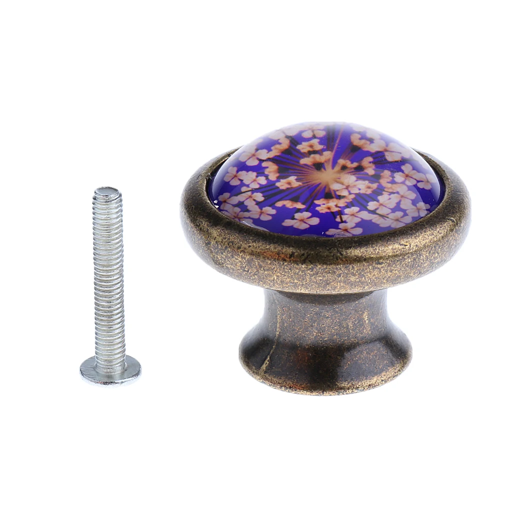 Vintage Cabinet Door Drawer Dreser Handle Pull Wardrobe Retro Knob Hardware Zinc alloy Home Decors Item