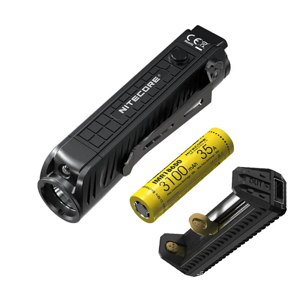 

NITECORE P18 Unibody Die-cast Tactical Flashlight XHP35 HD red LED max 1800 lumen beam distance 182 meter outdoor search torch