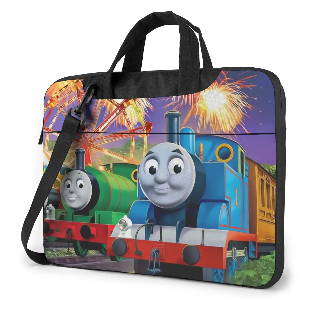THOMAS&Friends Laptop Bag Case Protective Vintage Computer Bag Bicycle