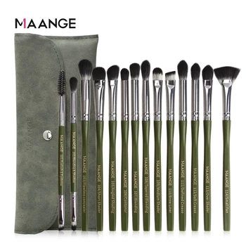 

MAANGE New 5/14 Pieces Makeup Brushes Set With Bag Eye Shadow Eyeliner Eyelash Lip Make Up Brush Cosmetic Beauty Tools Kits