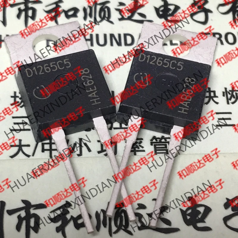 5 шт., новые оригинальные кнопки D1265C5 IDH12G65C5-220 650V 12A