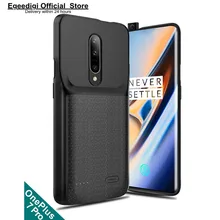 Egeedigi полное покрытие банк питания чехол для OnePlus 6T 7 7Pro 4700mAh Внешний чехол-аккумулятор для One Plus 7 Pro зарядная упаковка