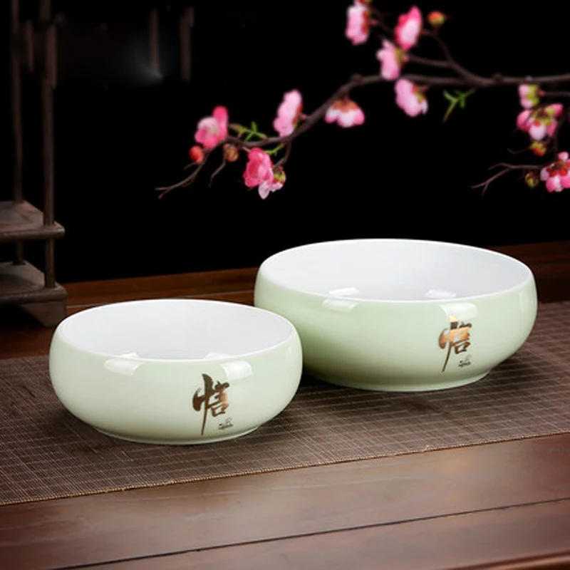 Chinese Tea Set for Tea, Washed Bowl, Multifunctional Ashtray, Flowerpot, Ceramic Accessories, Ceremony