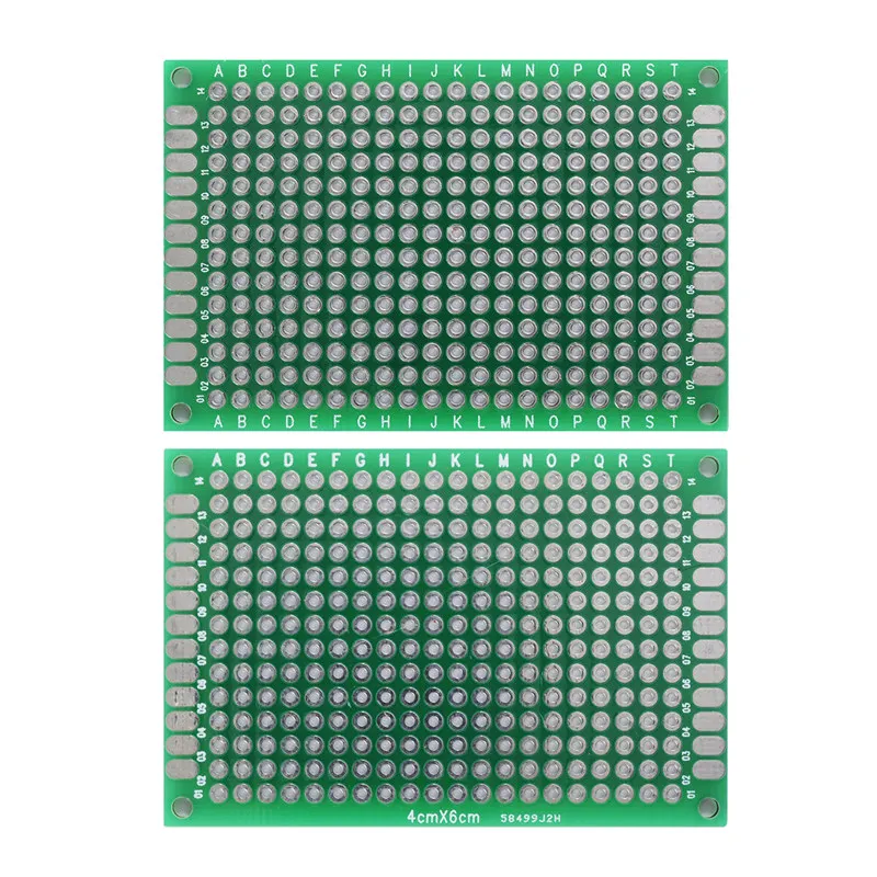 

10PCS Universal Double Side Prototype PCB Board Breadboard Panel 4x6cm