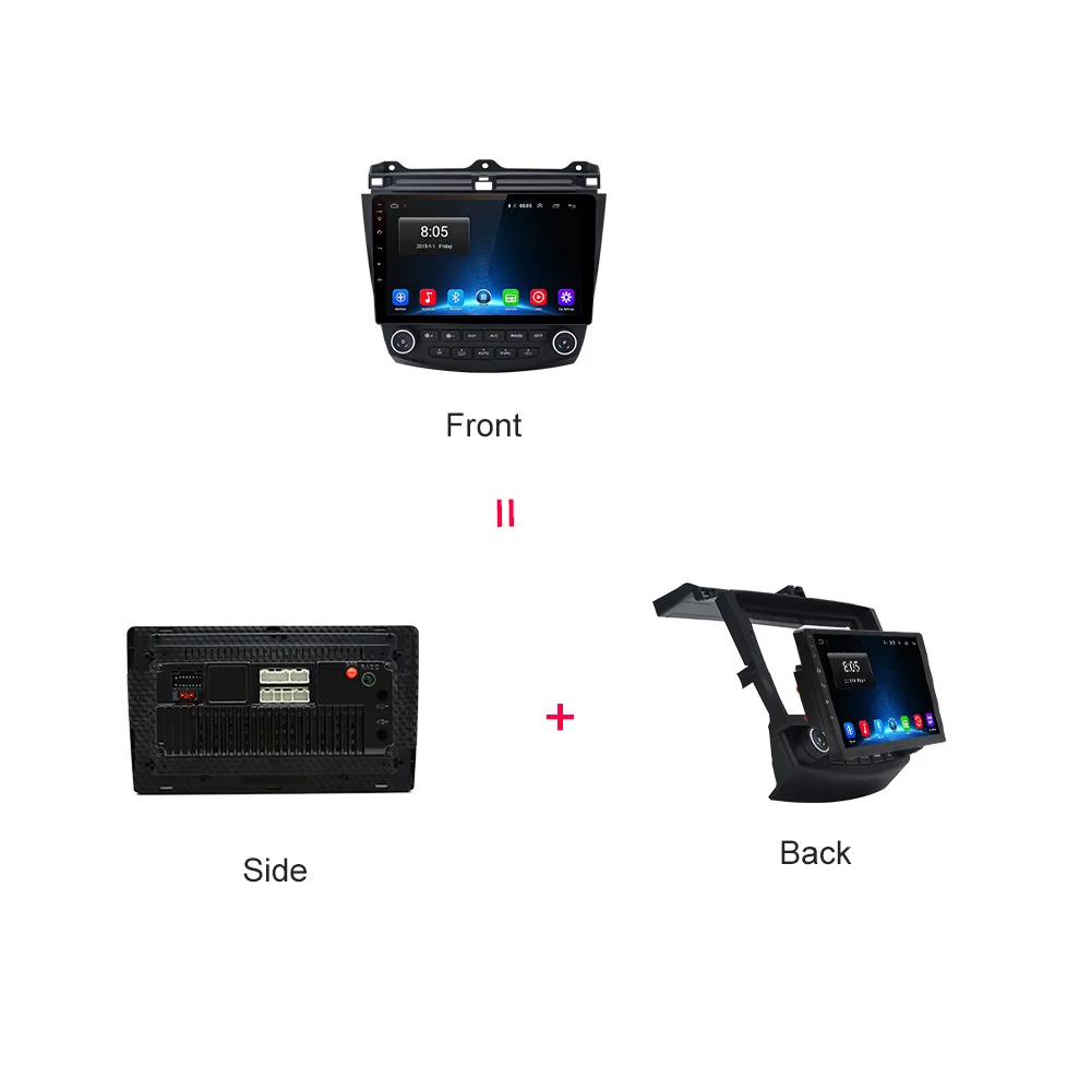 2G+32G Android 9.1 4G LTE Car Radio Multimedia Player For Honda Accord 7 2003-2007 Navigation GPS Auto Bluetooth wifi