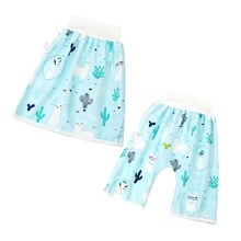 

reusable washable eco-friendly cloth diapers for children training panties for potty training bedwetting trousers diaper skirt