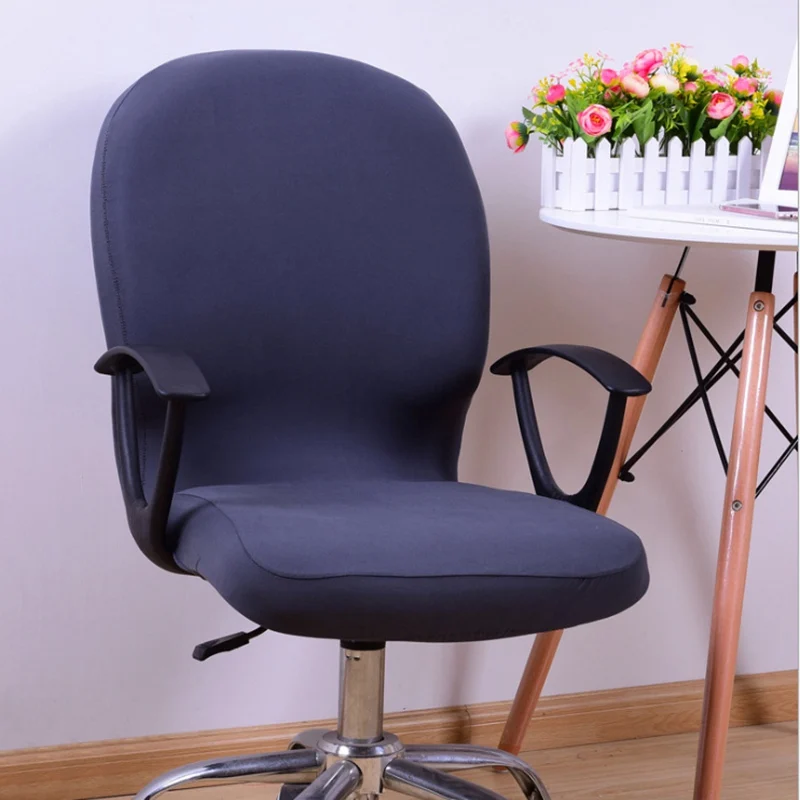 

New Elastic Chair Slipcover Stretch Office Chair Cover Removable Seat Cover for Computer Chair Cover Rotating Lift Chair Cover
