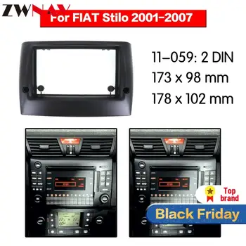 

Car DVD Player frame For 2001-2007 FIAT STILO 2DIN Auto Radio Multimedia NAVI fascia