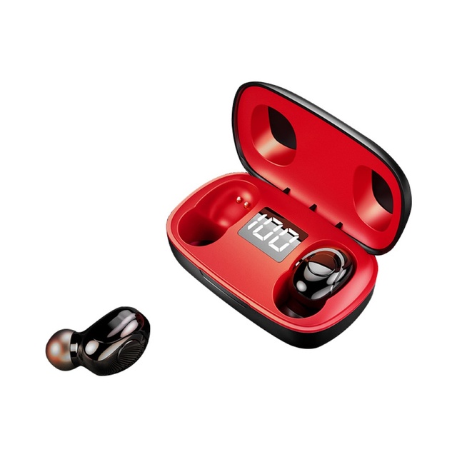 TWS Bluetooth 5.0 Wireless In-Ear Stereo Earphones Earbuds Waterproof Sport Headphone with LED Digital Display Charging Box