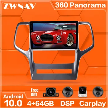 

4G+64GB 9 INCH Android 10.0 Car Multimedia Player For Jeep Grand Cherokee 2008-2013 GPS Radio navi stereo Touch screen head unit