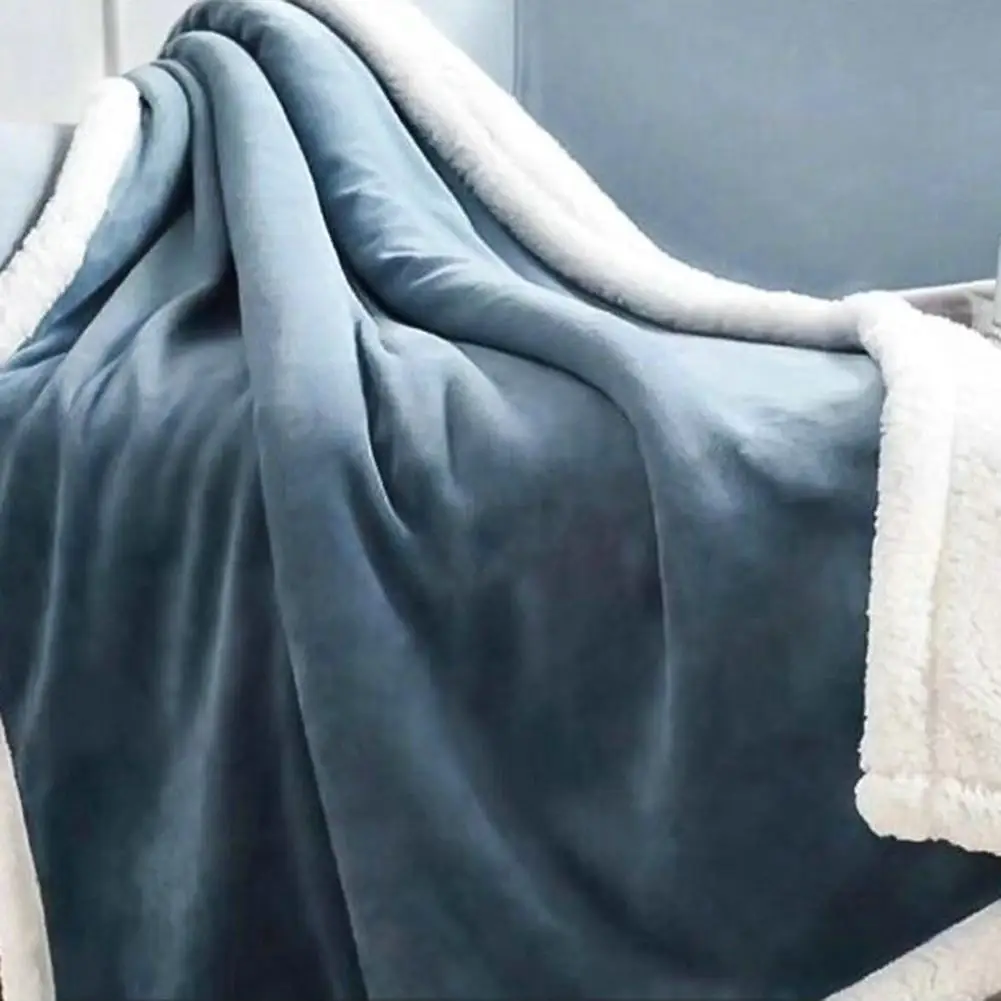 Утяжеленное Фланелевое Флисовое одеяло, мягкое зимнее плотное шерстяное одеяло для дивана, кровати, дивана, Frazadas Mantas De Cama Cobertor