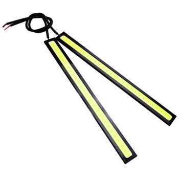 

Waterproof LED Light Strip White DRL Bar Camping Caravan Super Bright Daytime Running 12pcs