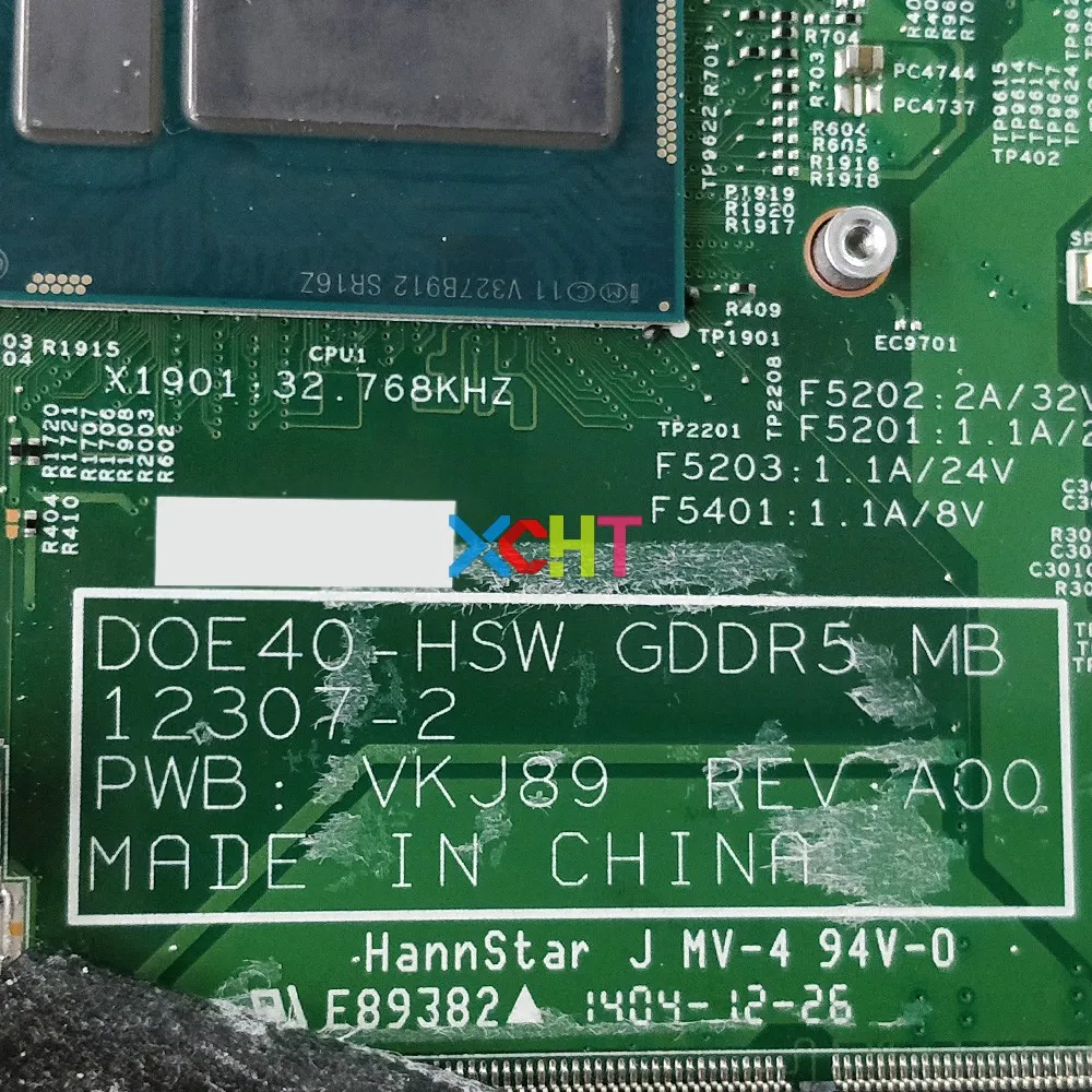 CN-01C6NT 01C6NT 1C6NT w i7-4500U процессор w GT750M/2G GPU для Dell Inspiron 14R 3437 5437 ноутбук материнская плата