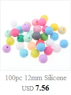 10pcs Koala Silicone Teether Pendant Bear Baby Teether Toys BPA Free Chewable Silicone Teething Chew Toys For Baby