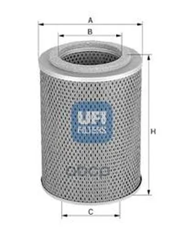 Фильтр Масляный UFI арт. 25.541.00
