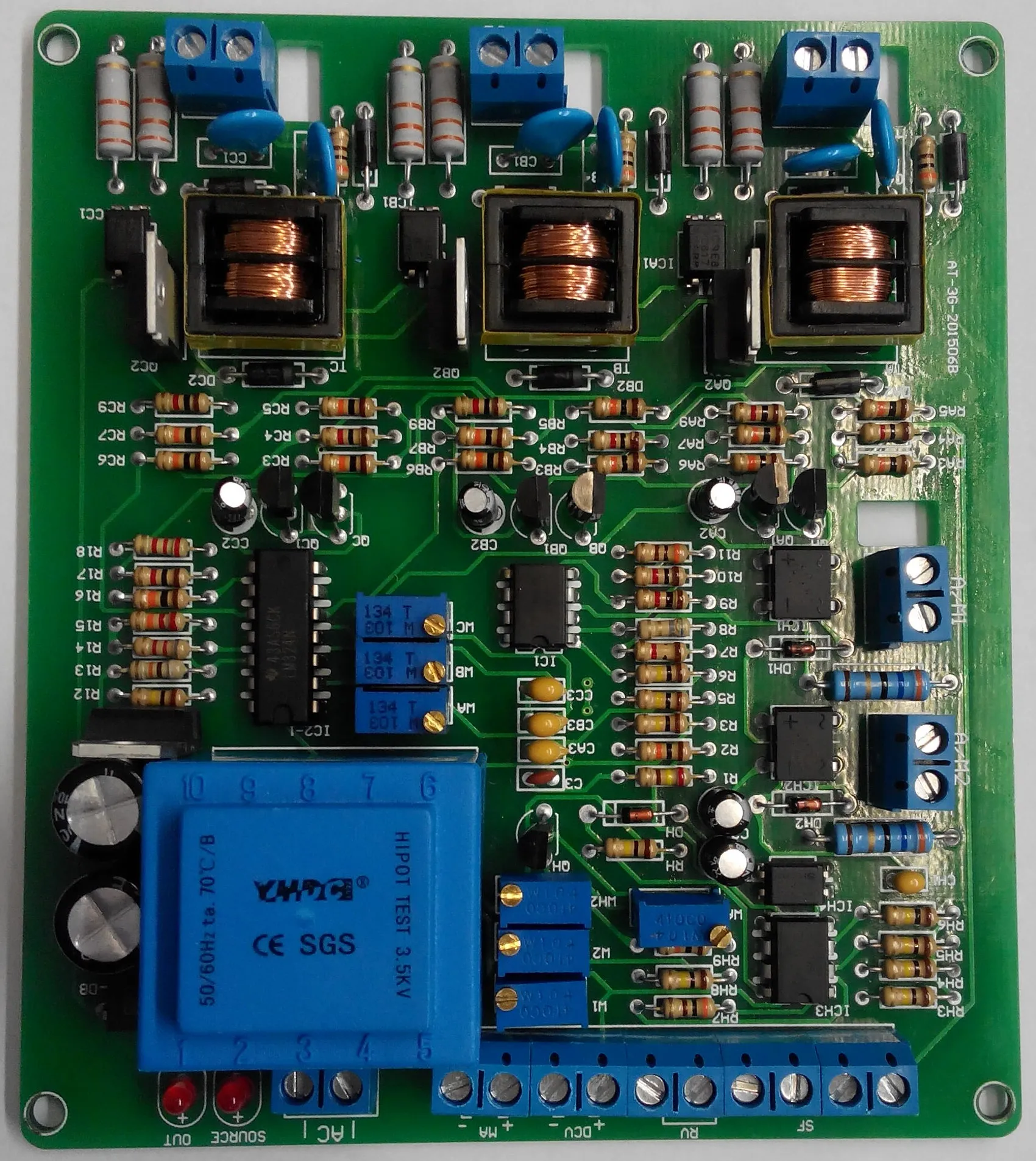 

Three-phase Half-controlled Thyristor Trigger Board