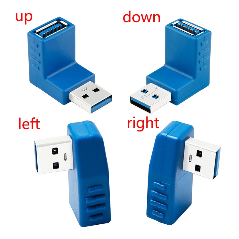 Высокоскоростной Переходник USB 3 0 тип A штекер-гнездо гибкий преобразователь