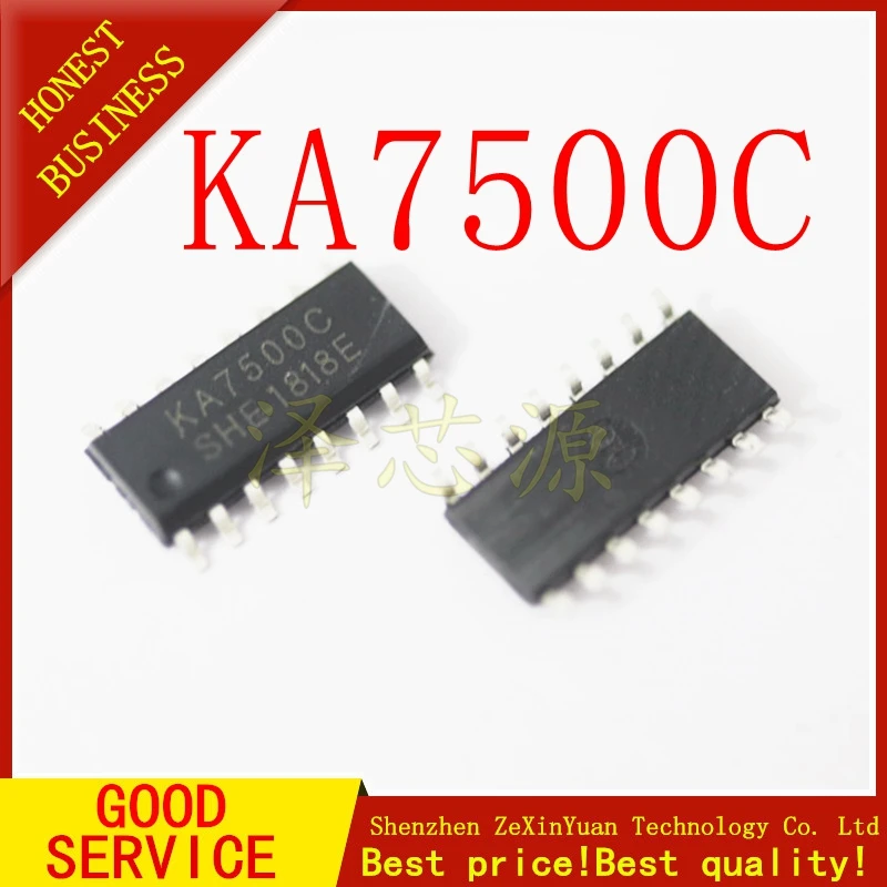 10 шт./лот Новый KA7500B KA7500C SOP-16 KA7500 SMPS контроллер IC | Электроника