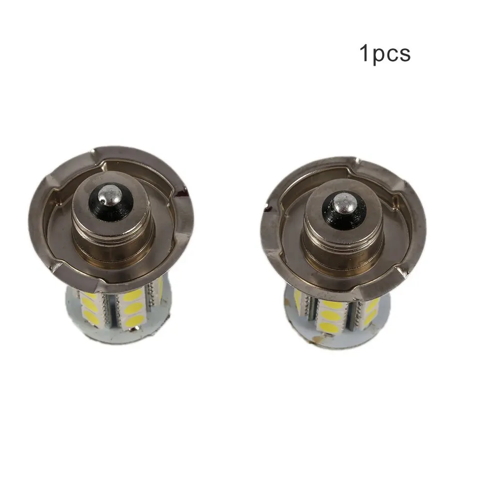 635 2x12V P26 S 24 SMD светодиодный белый головной светильник для мотоцикла, автомобиля, Лампа 6000 K, прочный коричневый светильник