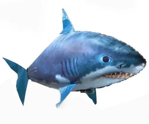 RC Wedding Remote Control Flying Air Balloon Shark Air Swimmer Fish Infrared RC Fly Clown Fish Kid Gift Party decorative toy