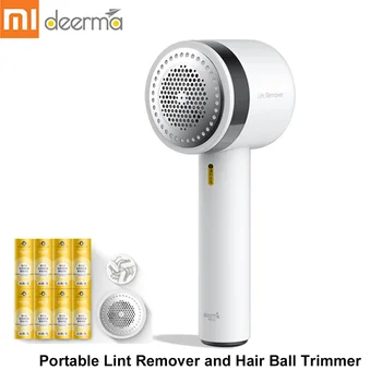 

New Xiaomi Deerma Portable Lint Remover and Hair Ball Trimmer 2 in 1 Function 7000rmin Motor Fuzz Shavers for Sweater Clothing