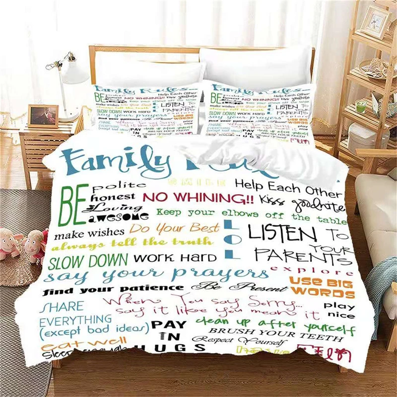 Dad Mom For Daughter S Air Mail Blanket Encourage And Love Cover Bedding Set With Pillowcase Duvet Cover Set For Kids Bed Set Bedding Sets Aliexpress