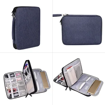 

ortable Digital Storage Bags Organizer USB Gadgets Cables Wires Charger Power Battery Zipper Cosmetic Bag Case Accessories Item