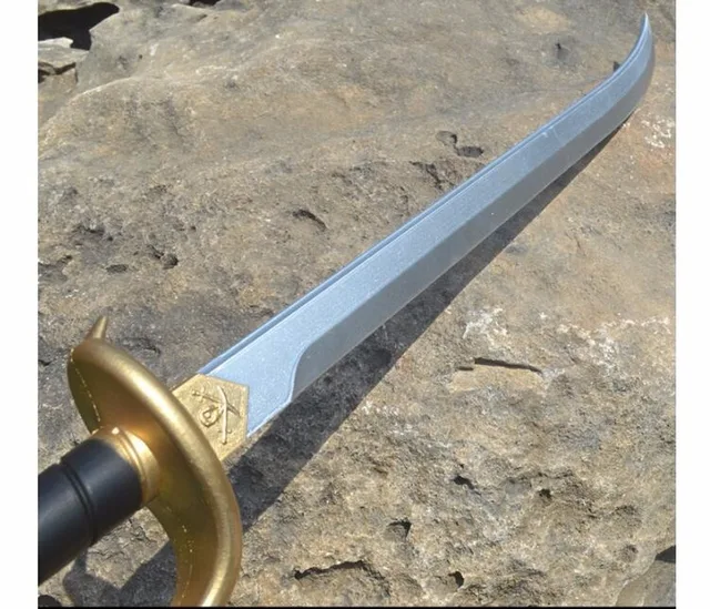 Pirate Captain Jack COS Weapon Toy Swords Film Stage PU Rubber  Halloween Pirates of The Caribbean Simulation Props Teen Toy 3