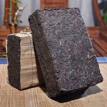 

1990 Yr Chinese Tea Yunnan Ripe Pu'er Tea 500g Oldest Tea Pu'er Ancestor Antique Honey Sweet Dull-red Pu-erh Ancient Tree Pu-erh