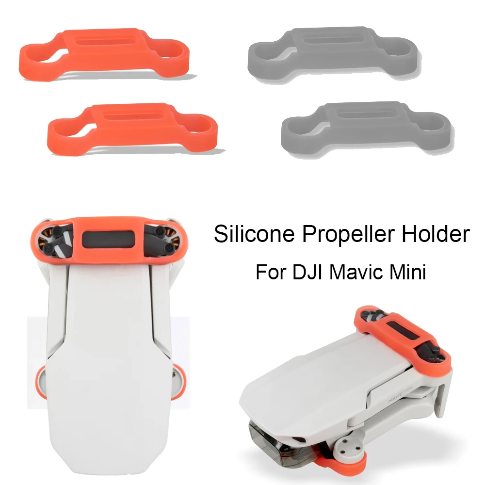 Новый Прочный силиконовый держатель пропеллера Mavic Mini фиксированные