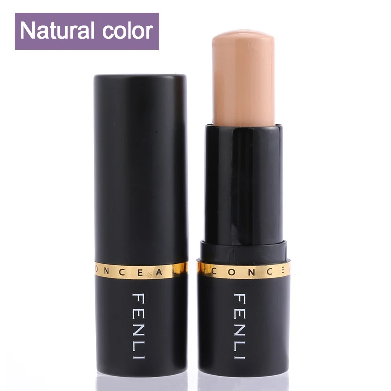 Natural Color Новинка, стойкая основа под макияж, скрытый бронзатор, косметический консилер, палочка, полное покрытие, макияж для лица - Цвет: Natural Color