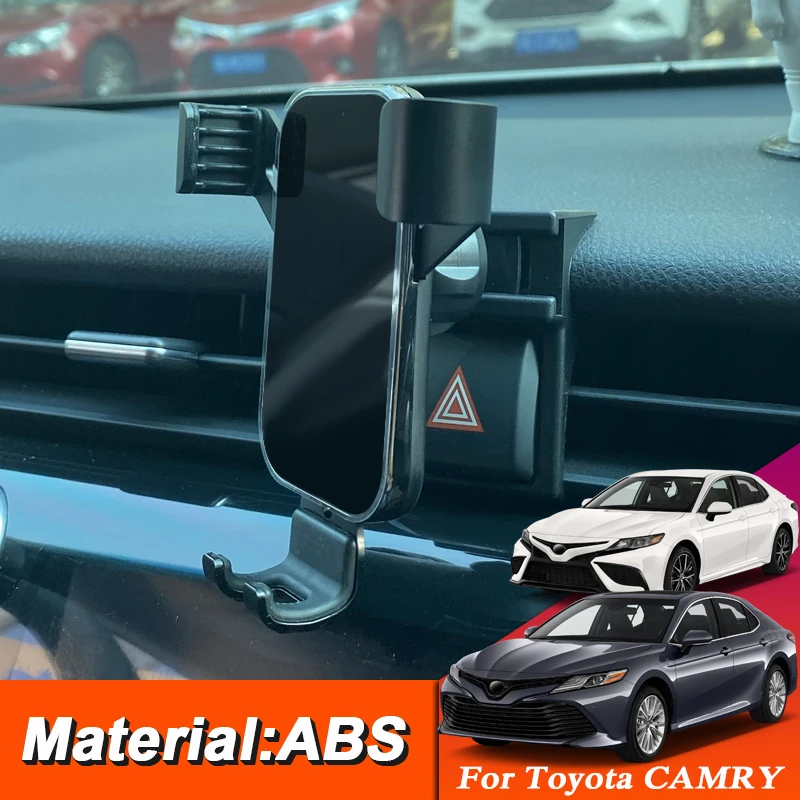

Car Bracket Air Vent Clip Mount Mobile Cell Stand Smartphone GPS Holder Support For Toyota Camry XV40 XV50 XV70 2006-Present