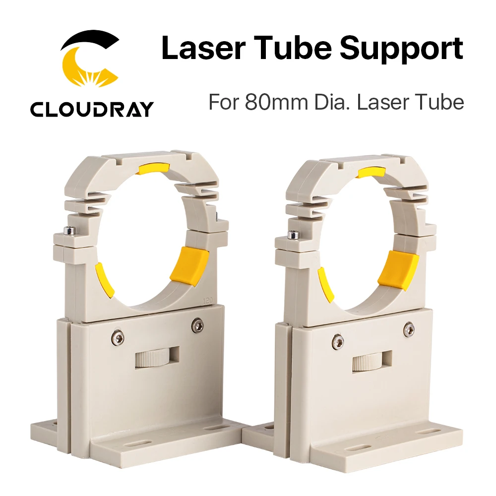 Laser-Tube-Holder Engraving-Cutting-Machine Flexible Cloudray Support-Mount Co2 Plastic-Diameter
