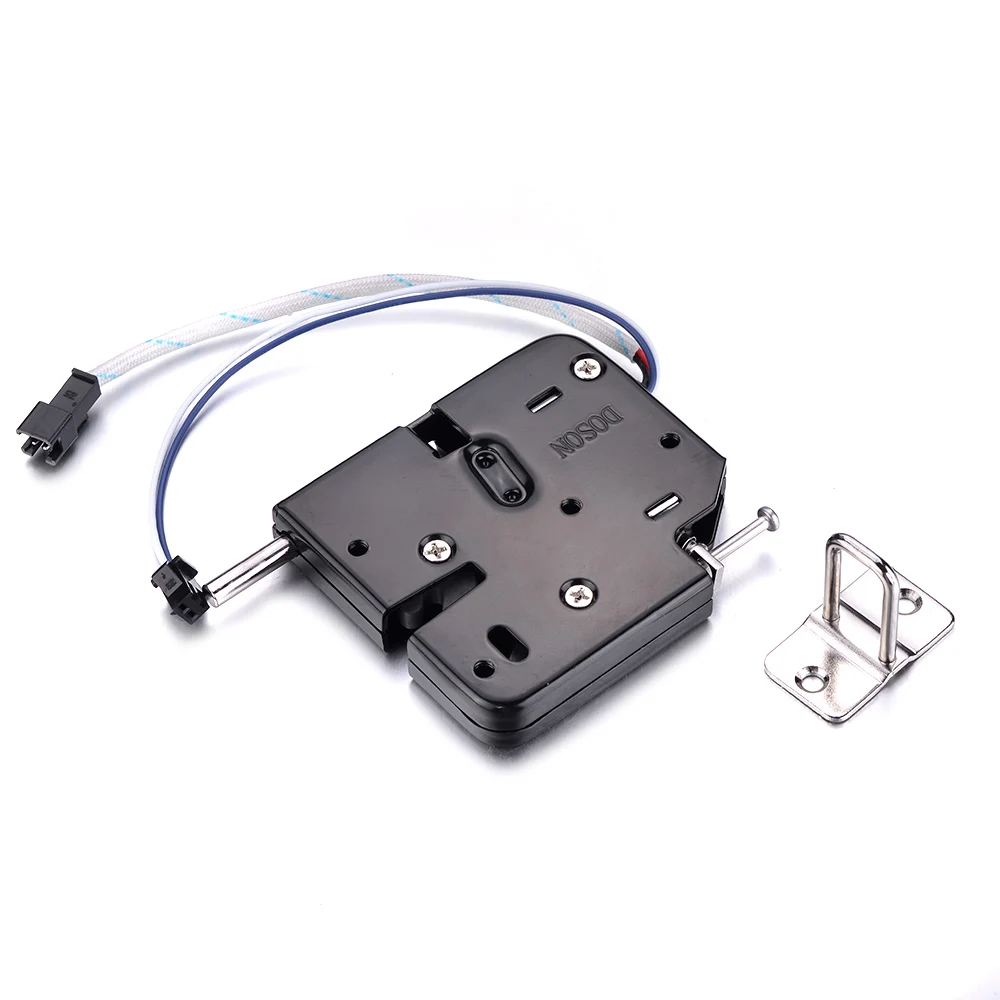 

1 PCS 2A DC 12V Electromagnetic Electric Lock Release Rim Mortice Strike Door Cabinet