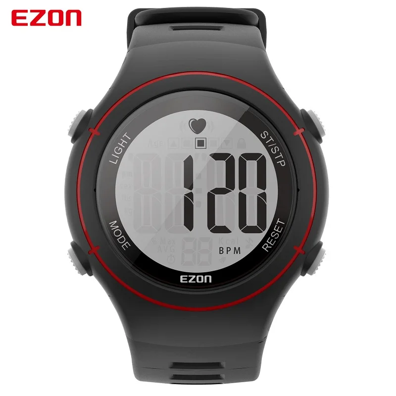

Running Cycling Chest Strap Men Women Sports Watch Heart Rate Monitor Men Sports Polar Watches Waterproof Digital Wireless