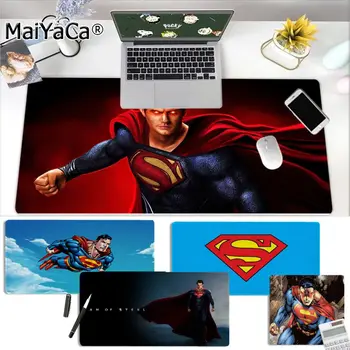 

MaiYaCa Boy Gift Pad superman logo Beautiful Anime Comfort Mouse Mat Gaming Mousepad Free Shipping Large Mouse Pad Keyboards Mat