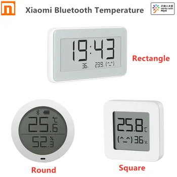 

Original Xiaomi Mijia Bluetooth Temperature Humidity Sensor LCD Screen Digital Thermometer Moisture Meter Smart Linkage Mi APP