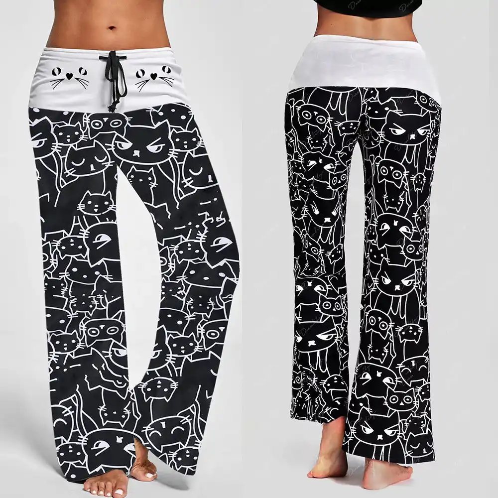 women's casual drawstring pants