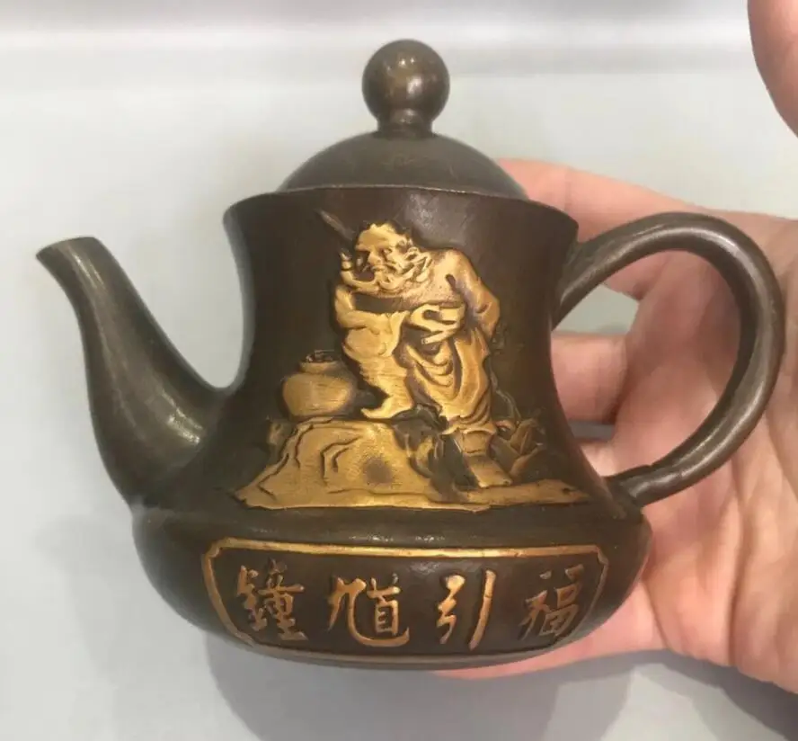 

Китайская Статуэтка из чистой меди Чжун Куй