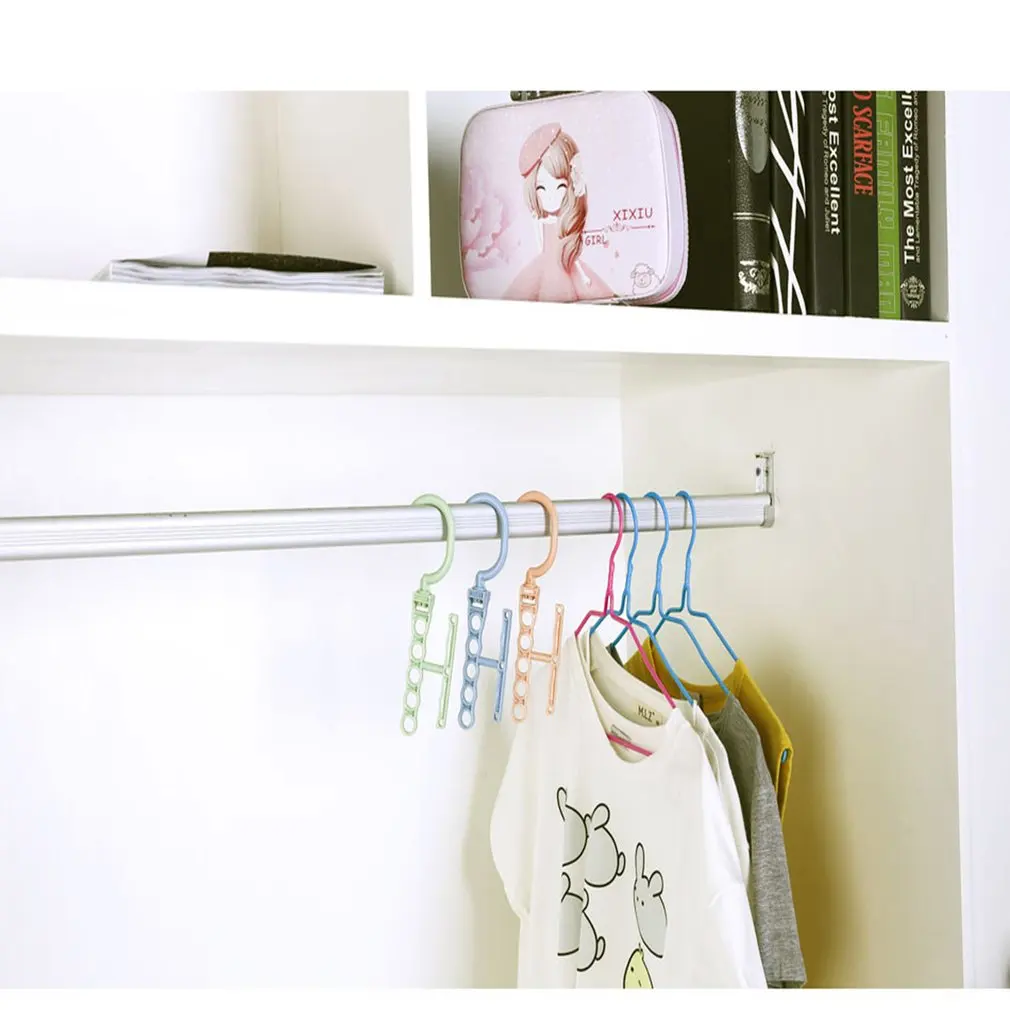360 Degree Rotating Multifunction Racks Magic 5 Claw Hook Rotating Rack Scarves Shoe Closet Organizer Bag Hanger