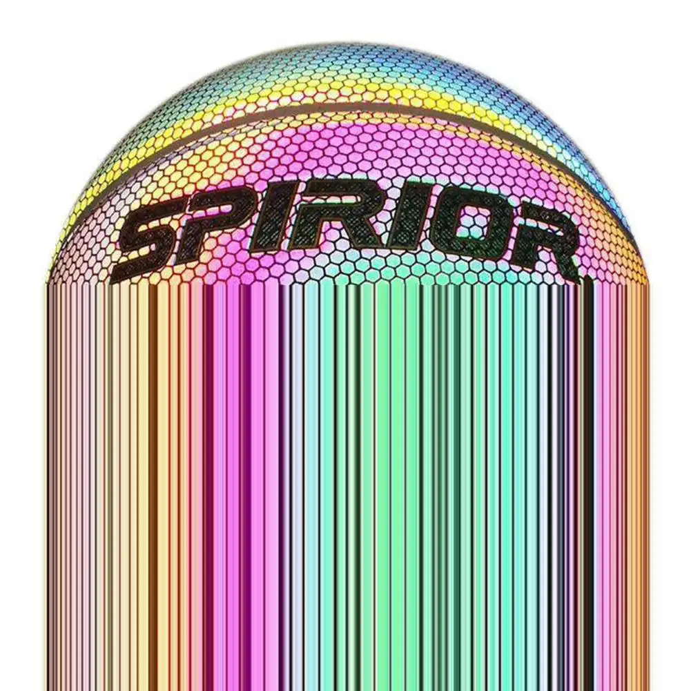 Colorful Светящаяся баскетбольная голографическая светящаяся Светоотражающая баскетбольная светящаяся вспышка Идеальная ночная игра игрушка подарок Детям Мальчикам для использования в помещении на открытом воздухе - Цвет: Colorful