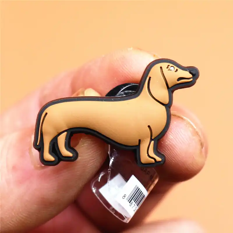 dachshund croc charm