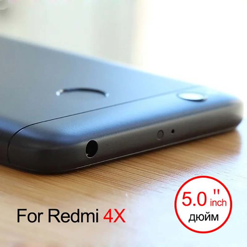 HD Защитное стекло для Xiaomi Redmi 4x Note 4 защитная пленка для экрана Flim 9H On для Xiaomi Redmi 4x Note 4 Global закаленное стекло - Цвет: Redmi 4X