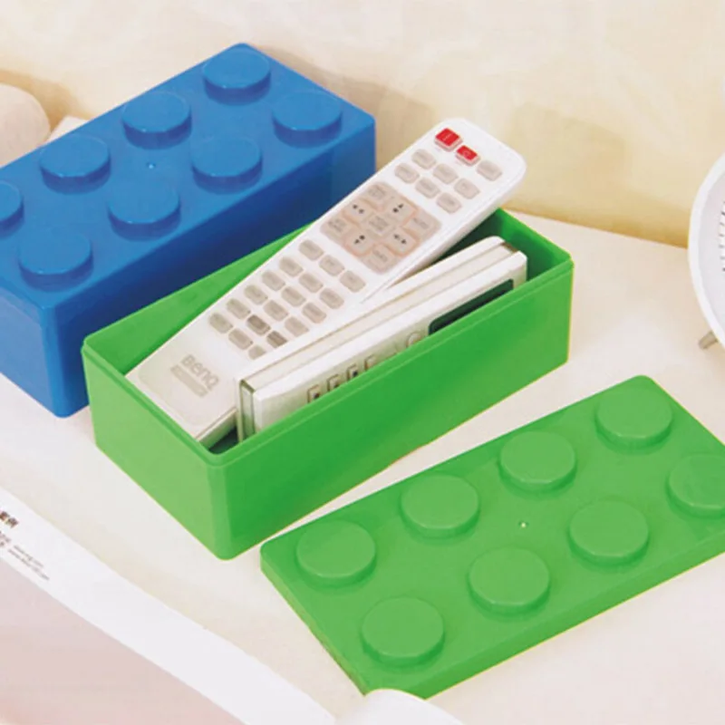 

Building Block Storage Box Plastic Stackable Stationery Small Object Storage Box